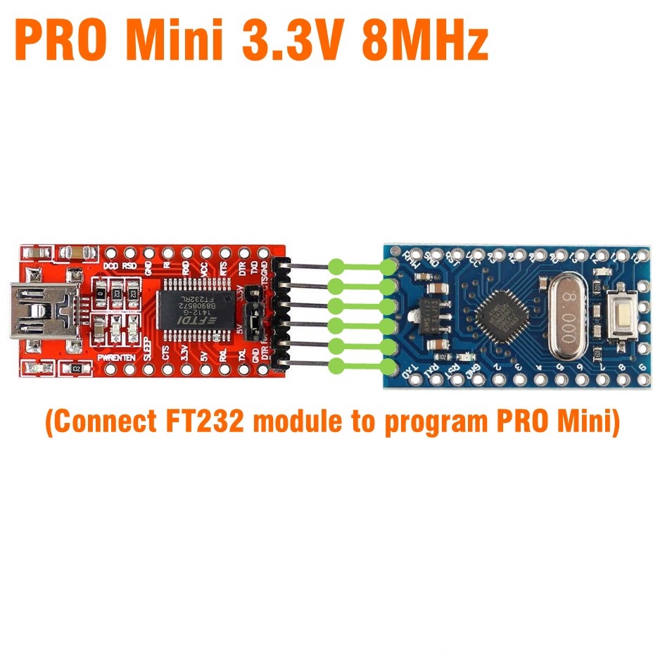 Módulo FT232RL Convertidor Serie USB a Serial TTL FTDI